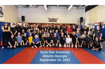 Train with the Masters Seminar Photo of Over 40 Participants